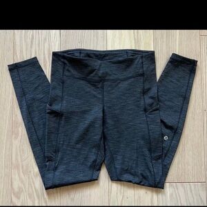 Lululemon Athletica Charcoal Gray Leggings